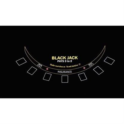 Picture of 22314-Blackjack table felt screen-print