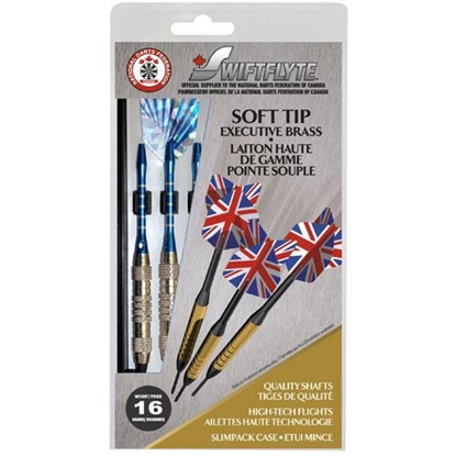 Picture of 42401-16-Brass darts with SOFT tips - 16gr