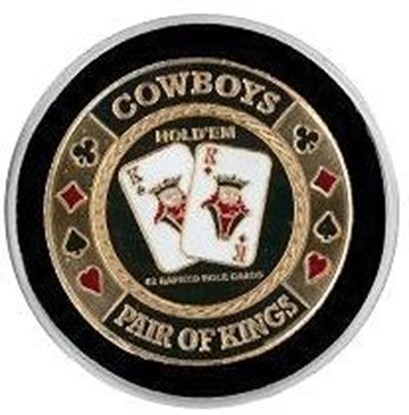 Picture of 10951 Card guard COWBOYS GOLD