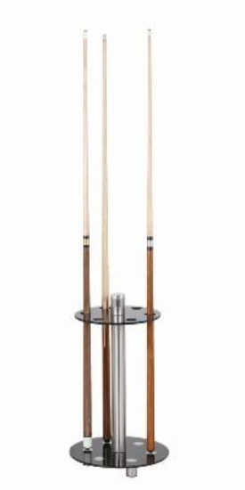 Image sur BRM226 - Support pour queues de billard - Noir et inox