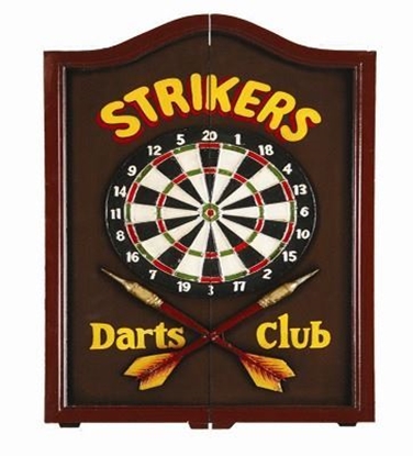 Image de r734-Strikers Dartboard Cabinet