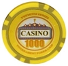 Casino SE $1000 poker chip yellow