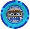 Casino SE $10000 poker chip blue