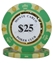 Image de 25 jetons de poker (25$) Monte Carlo 14gr
