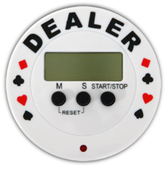 Image sur Bouton de croupier et minuteur