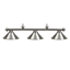 Image de Lampe de billard en métal - Acier Inox