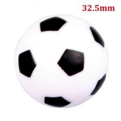 Picture of 34901 Black and white ball for foosball