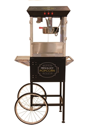 Image de Machine à popcorn de 8 onces avec chariot