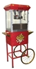 Image sur Machine à PopCorn Oscar 8oz avec Chariot Rouge USAGE-TRES BONNE CONDITION