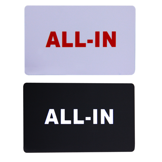 Image sur Paquet de 5 cartes ''ALL-IN'' 
