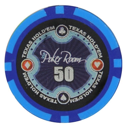 Picture of VIP POKER ROOM 14gr / 50$  (roll of 25pcs)