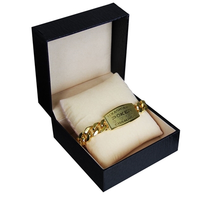 Picture of Texas Holdem Gold Poker Bracelet