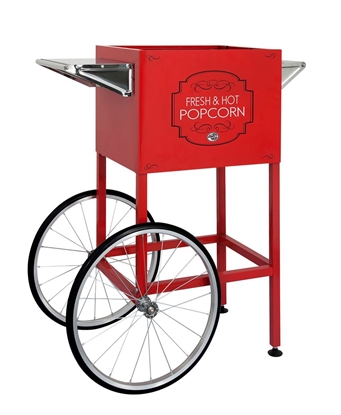Picture of 71608 Cart for 8oz popcorn machine Oscar serie -Red