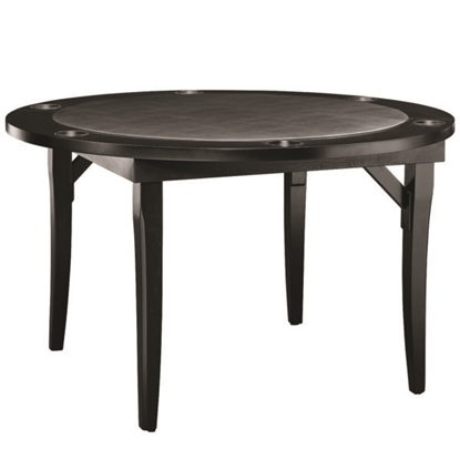 Picture of FLDGTBL-BLK  - 48" WOODEN FOLDING GAME TABLE BLACK