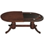 Image de TABLE DE JEU TEXAS HOLD’EM DE 84 PO AVEC PLATEAU À MANGER – MARRON