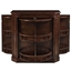 Picture of BRCB1 CAP | BAR CABINET W/ SPINDLE - CAPPUCCINO