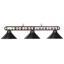 Image de Lampe blanche avec balles de billard | Noir
