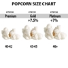 Image sur Grain de maïs à éclater Bullseye Popcorn PLATINUM - 50lbs