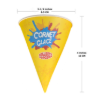Picture of 100 Cônes pour cornet glacé 6oz de fête Cap.6oz