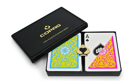 Picture of 11244 Copag Neoteric     POKER     REGULIER     PINK /YELLOW