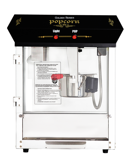 Image sur Machine à popcorn Golden 4 oz de table Rouge 