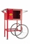 Image de Chariot pour machine à popcorn 16oz  - ROUGE