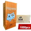 Image sur 1000 Sacs à popcorn avec fond plat 1oz