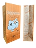 Image sur 1000 Sacs à popcorn avec fond plat 1oz