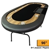 Image sur Table de poker Dealer 96'' Série Suprême