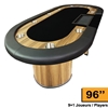 Image sur Table de poker Dealer 96'' Série Suprême