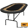 Image sur Table de poker Ovale 96'' Série Suprême