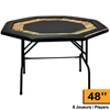 Image sur Table octogonale avec contour de bois