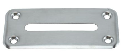 Image de Plaque en Inox avec Fente à billets