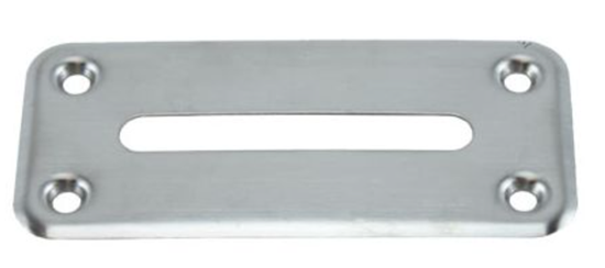 Image sur Plaque en Inox avec Fente à billets
