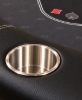 16604 Poker table Legacy series 84''  - 10 players  Black - Special Edition